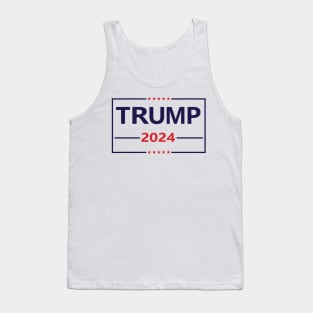 Trump 2024 America First Tank Top